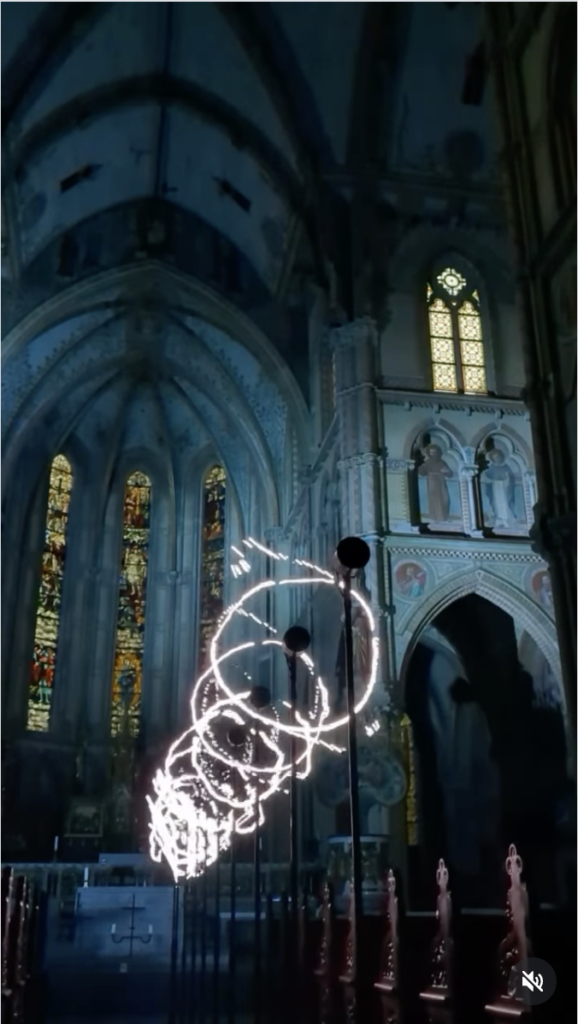 art numérique événementiel habillage de lieu